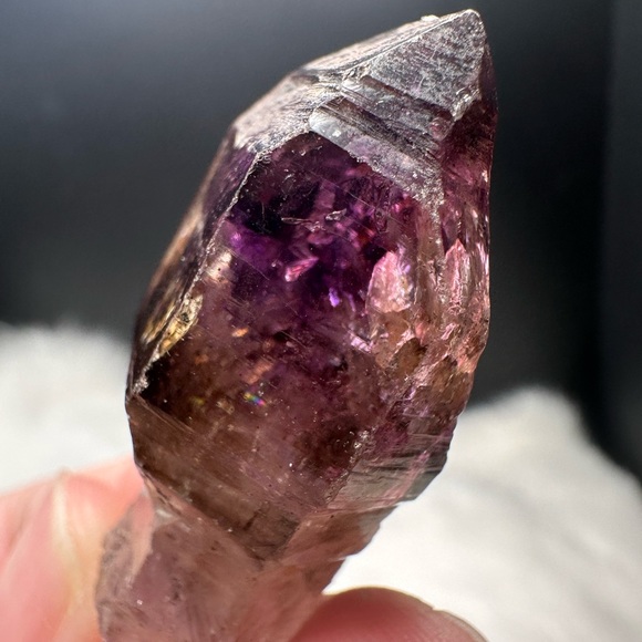 Super 7 Amethyst Smokey Scepter - Picture 4 of 13